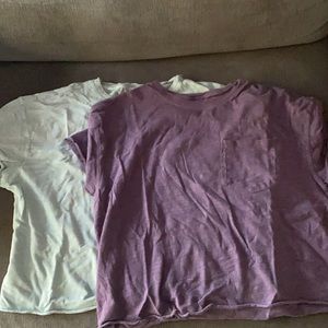 Two Crew Neck Shirts